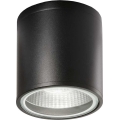 Ideal Lux - Εξωτερικός προβολέας GUN 1xGU10/28W/230V Ø 11 cm IP55 μαύρος